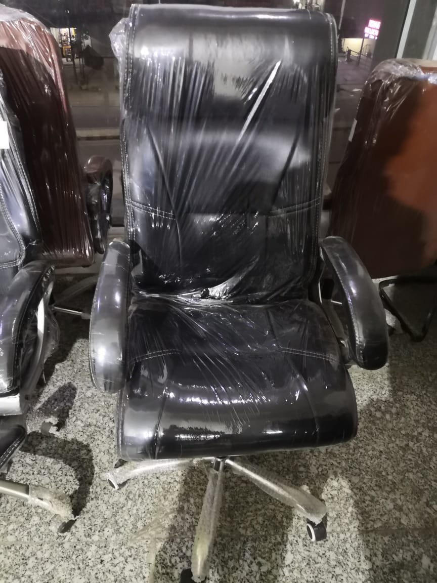 Brown and Black Office Chair Chairs